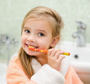 Brushing Teeth - Pediatric Dentist in Bayside, NY